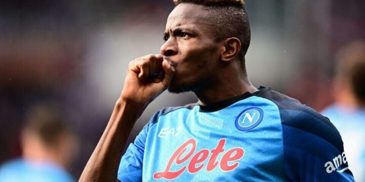 Victor Osimhen of SSC Napoli