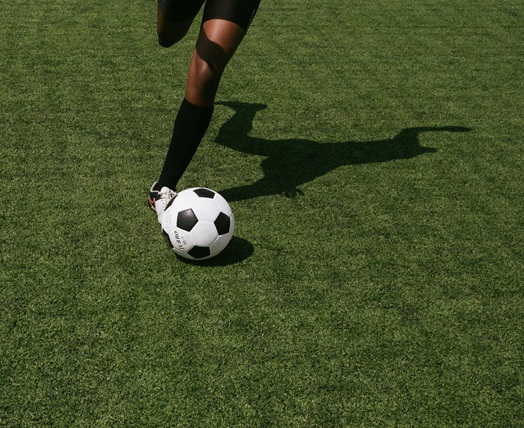 player running with ball