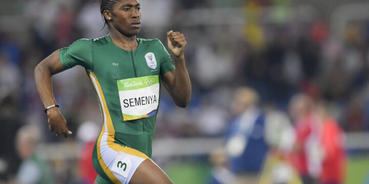 Caster Semenya running for South Africa