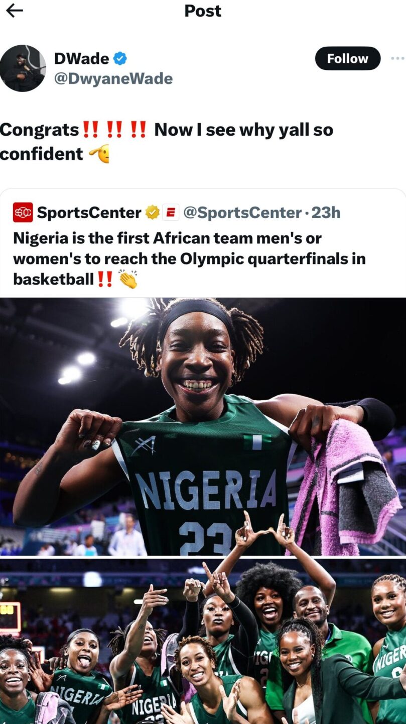 D'Tigress Olympics 2024 Quarter-finals 