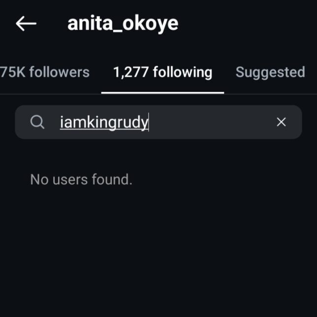 Paul Okoye and Anita unfollow eachother on Instagram