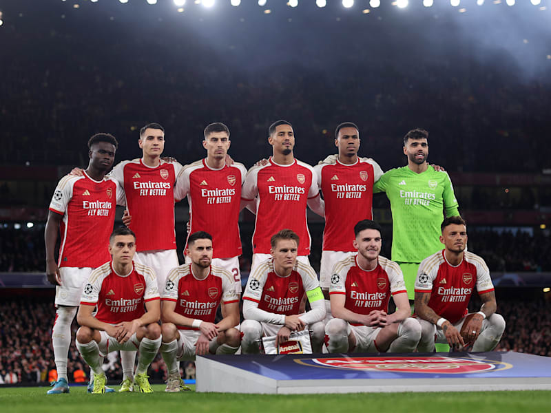 Arsenal Team Line up