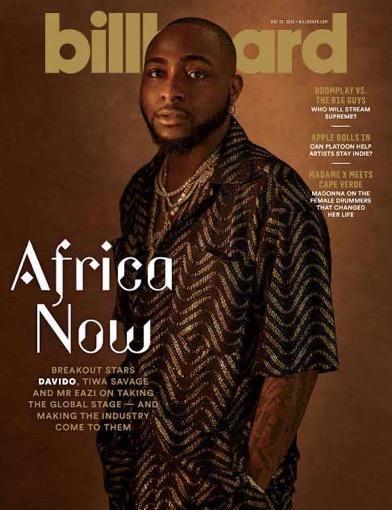 Davido on Billboard