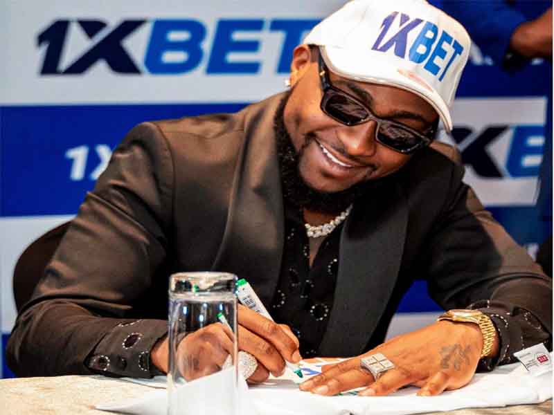 Davido's 1xbet deal