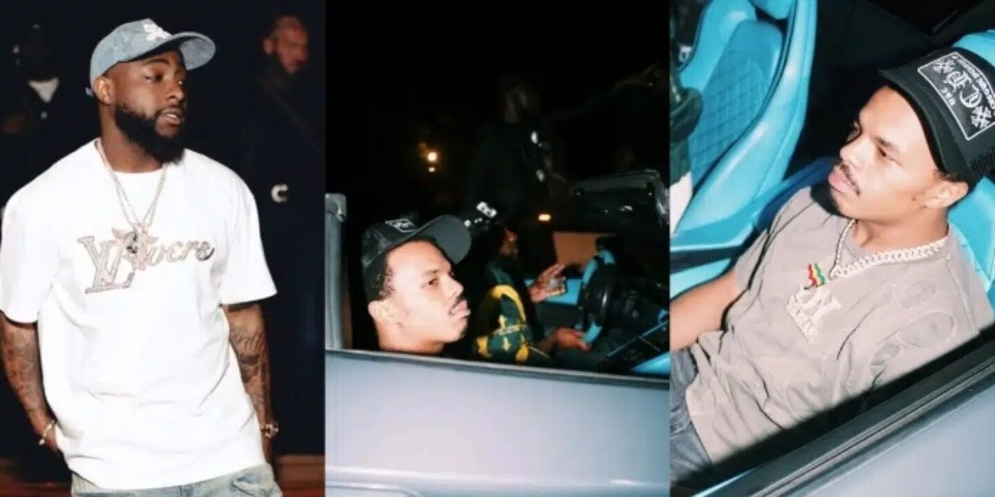 Davido and YG Marley Enjoys A Night of Friendship and Good Food in Lagos