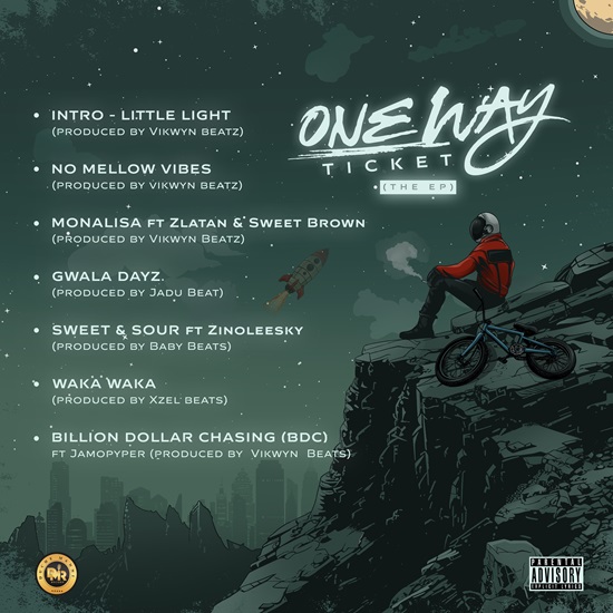 Tracklist for One way ticket EP