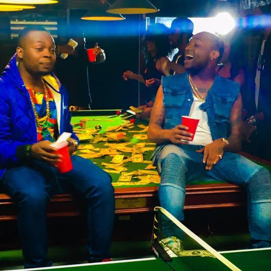 Davido and Olamide Baddoo