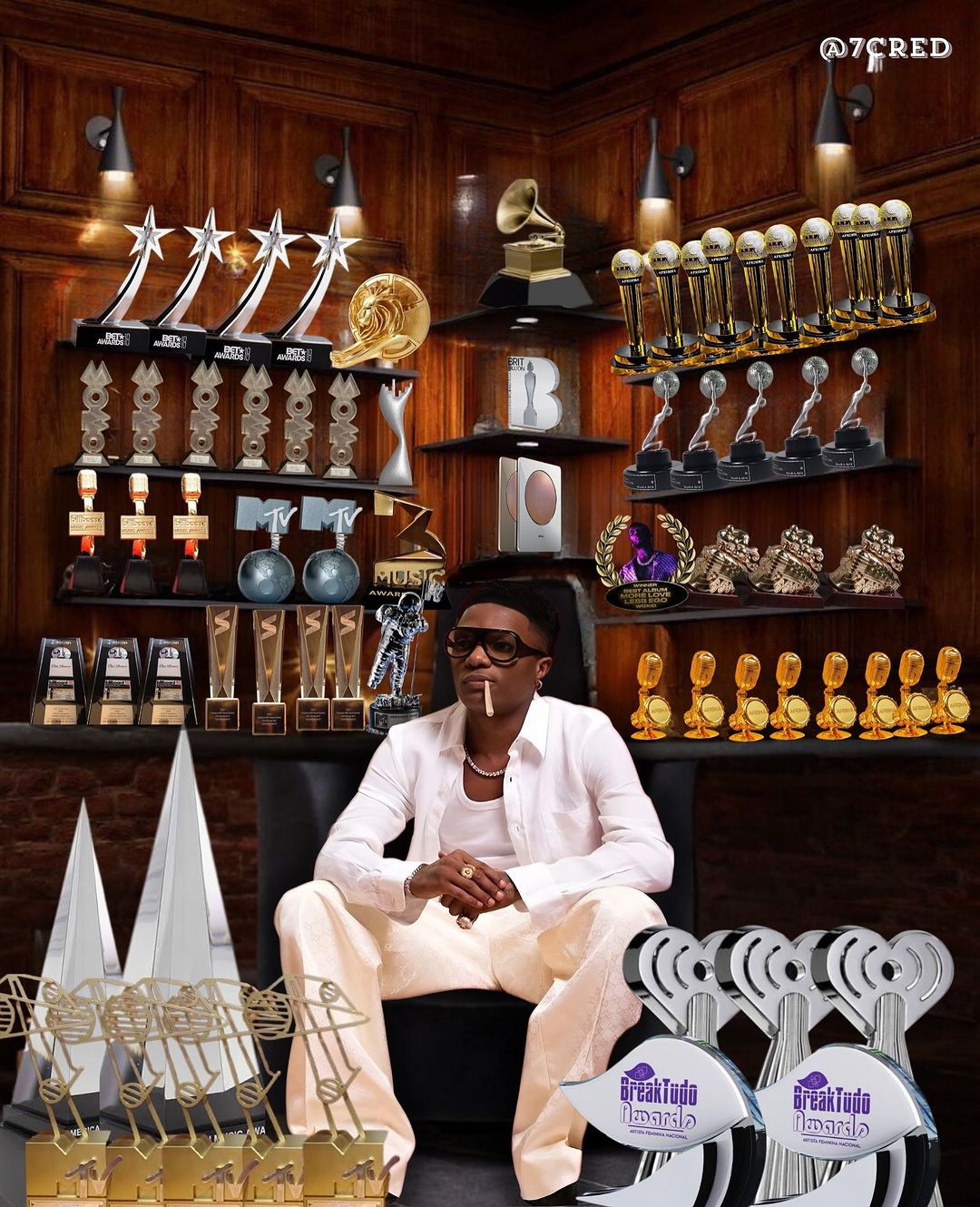 Wizkid and his Awards