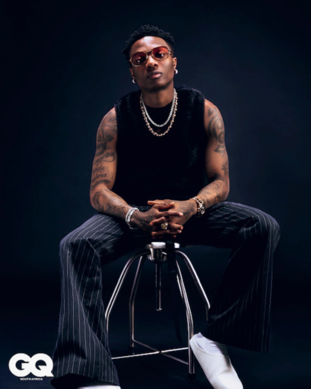 Wizkid X GQ SA shoot