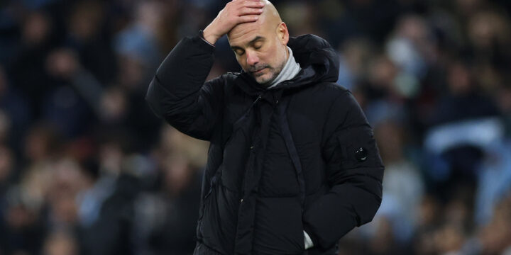 Pep Guardiola after the result against Feyenoord