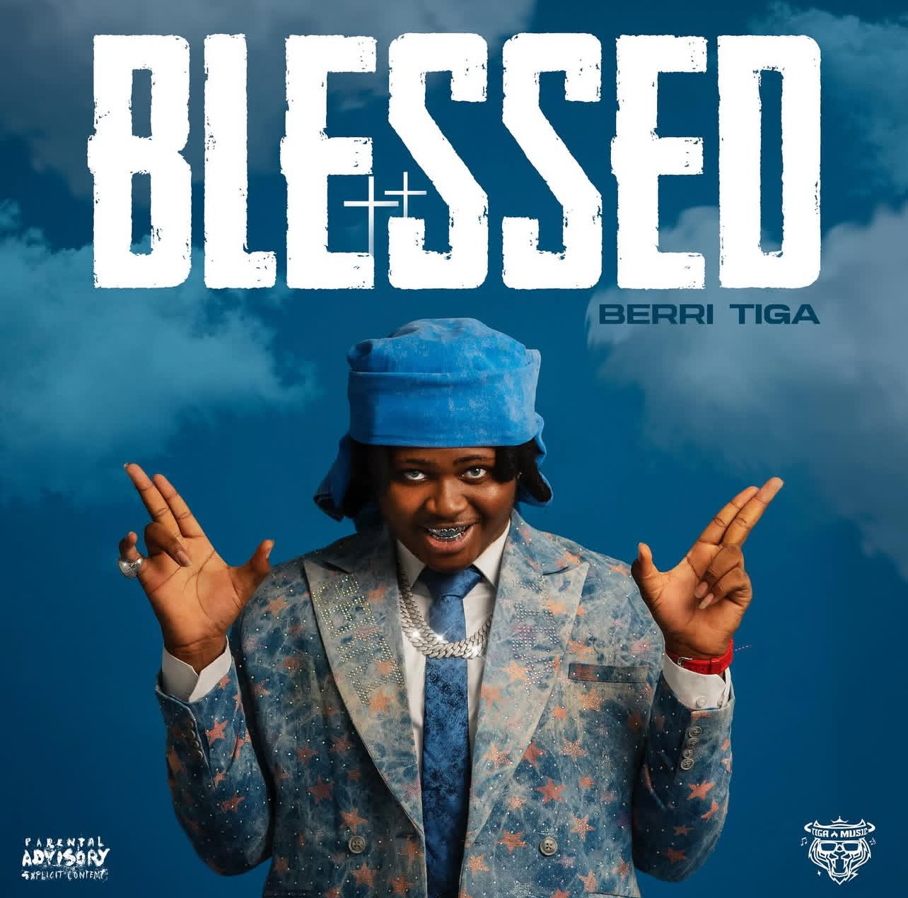 Cover art for Blessed EP by Berri Tiga