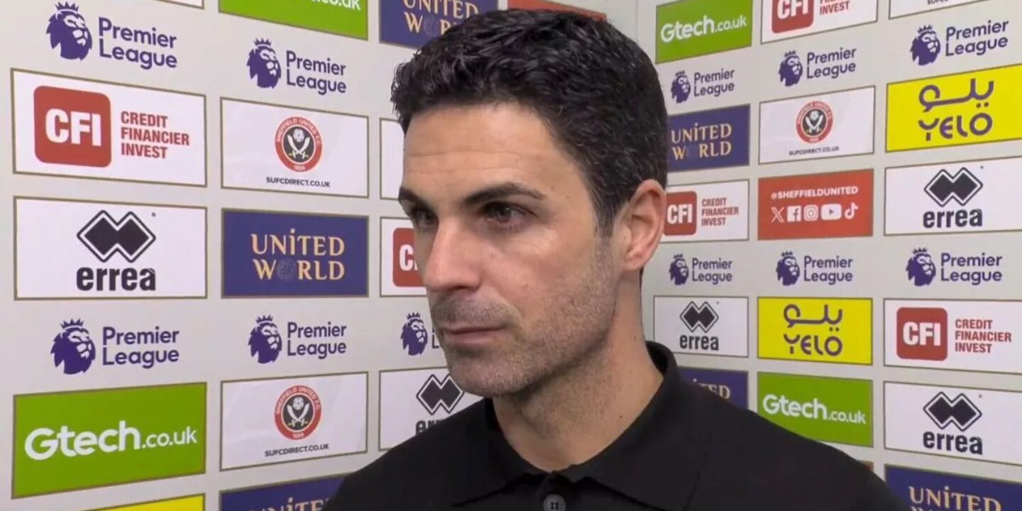 Mikel Arteta shares his thoughts on the Premier League title race