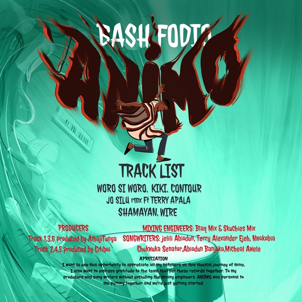 Animo EP Back cover