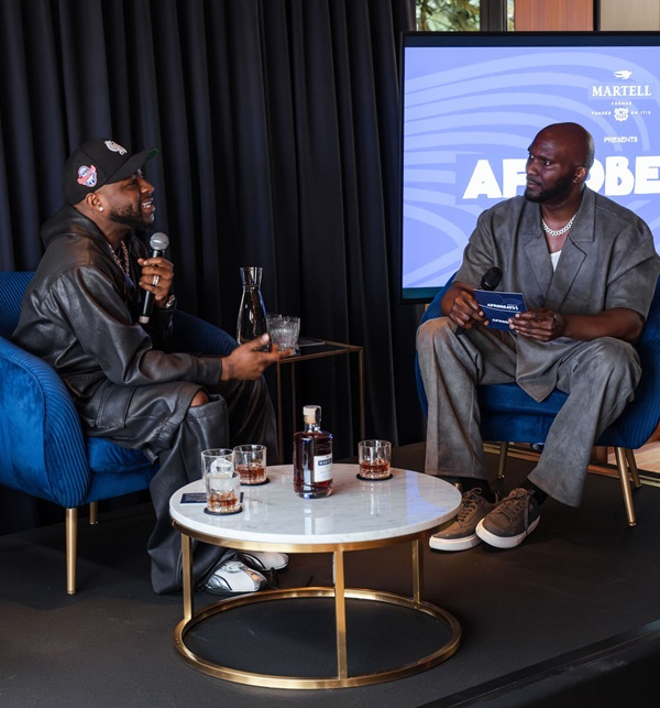 Davido and Adesope X Martell X Afrobeats