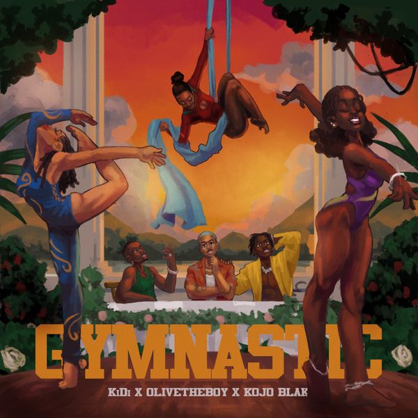 Cover art for Gymnastic by KiDi featuring Olivetheboy and Kojo Blak