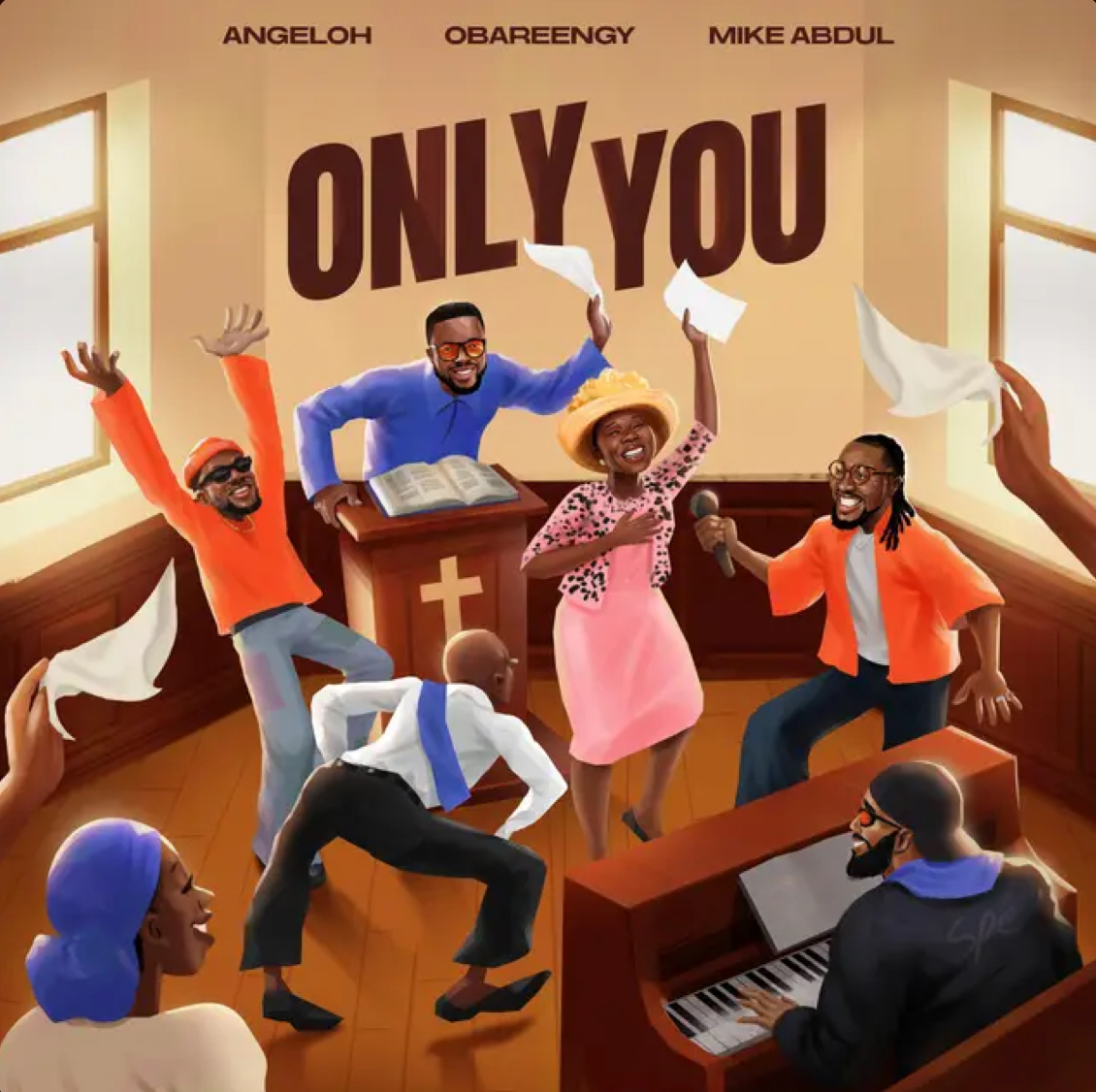 Cover art for Only You by Angeloh Oba Reengy and Mike Abdul 