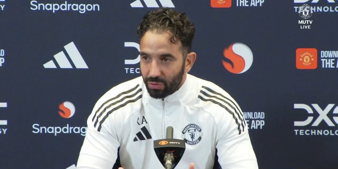 Ruben Amorim confirms two players who will miss Man United's game against Brentford