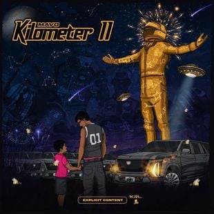 Cover art for Kilometer II EP by Mavo