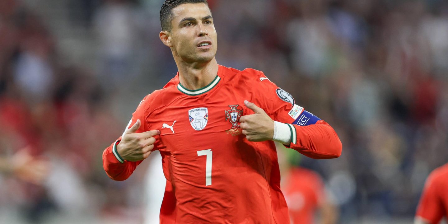 Cristiano Ronaldo sets a new record in World Cup qualifier