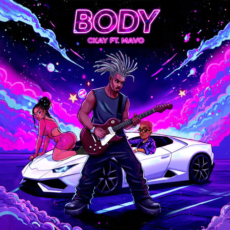 Cover creation  for Body by Ckay featuring Mavo