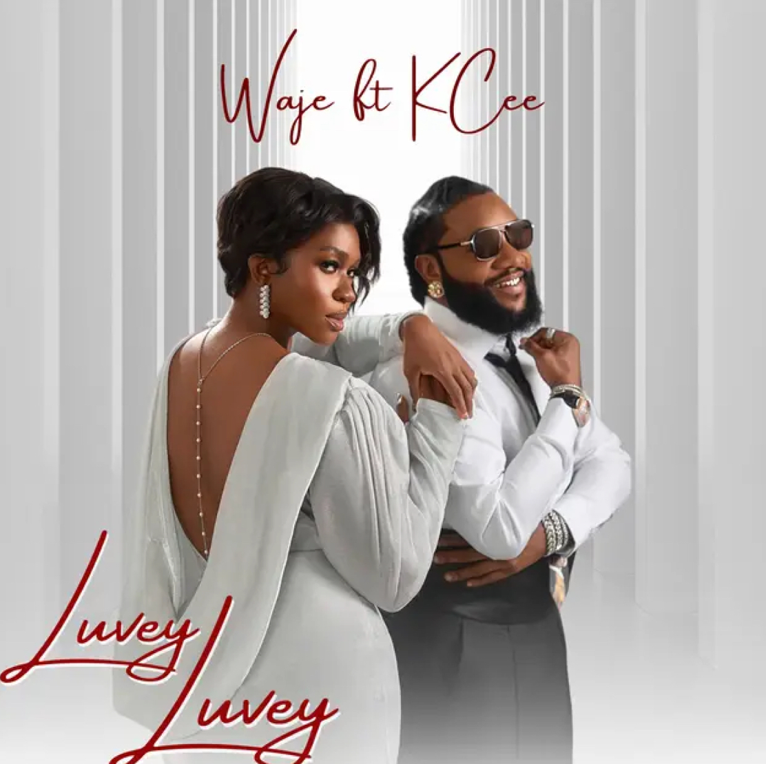 Cover creation  for Luvey Luvey by Waje featuring Kcee