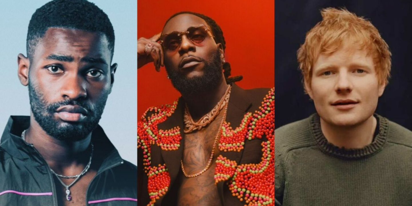 Dave raves about Burna Boy in surprise studio moment with Ed Sheeran