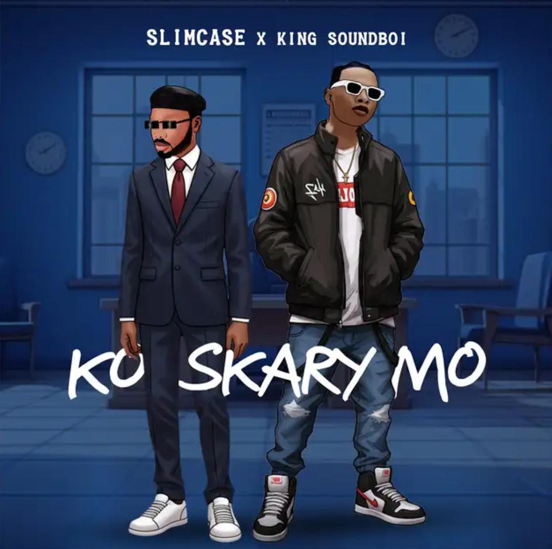 Cover art for Ko Scary Mo by Slimcase and King Soundboi