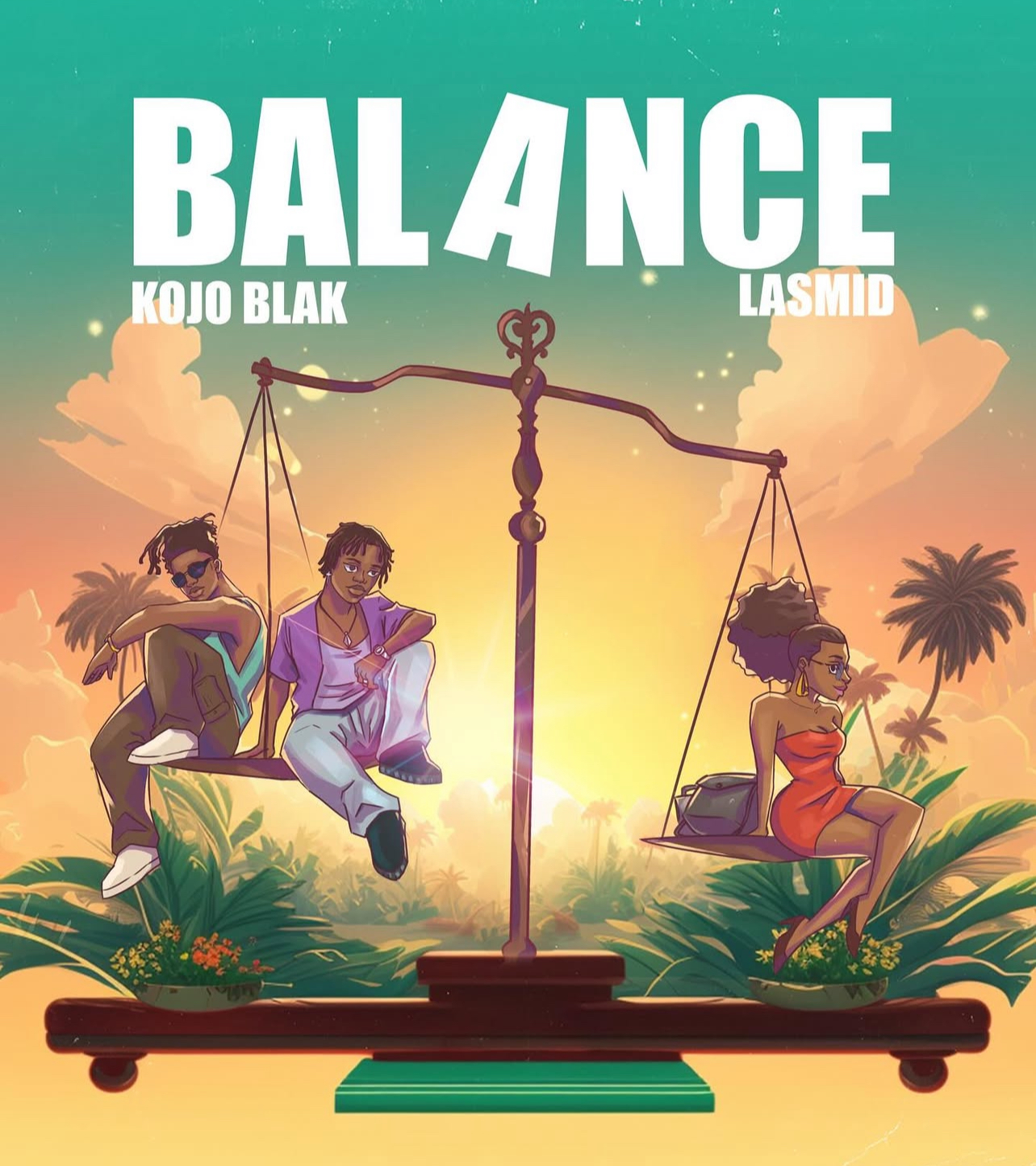 Cover art for Balance by Kojo Blak and Lasmid