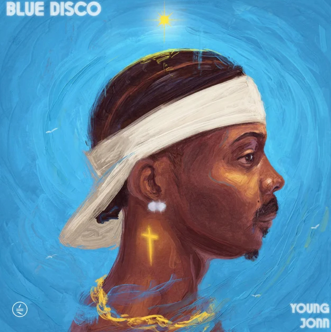 Cover art for Blue Disco album by Young Jonn