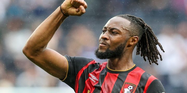 Antoine Semenyo in Bournemouth jersey