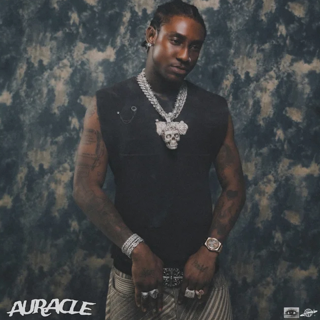 Cover art for Auracle album by Shallipopi