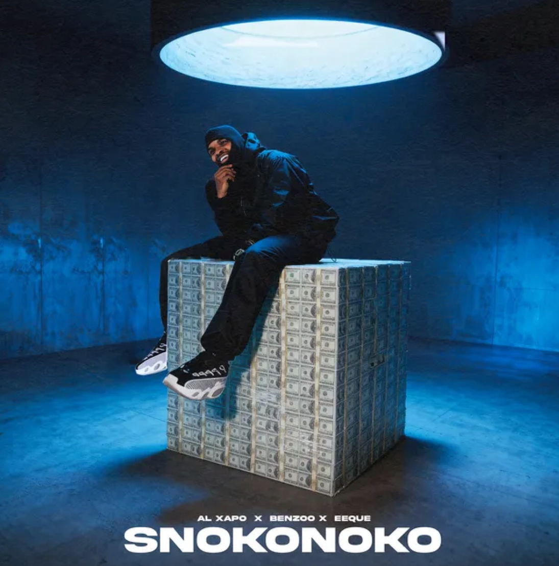 Cover art for SNOKONOKO Lyrics AI Xapo Featuring Benzoo and EeQue