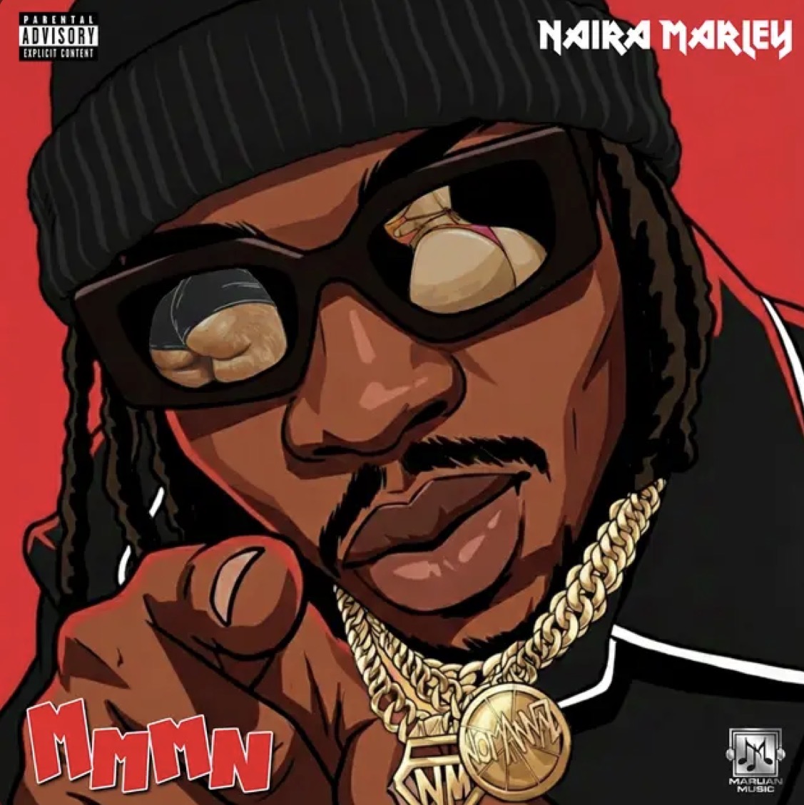 Cover art for Mmmn by Naira Marley