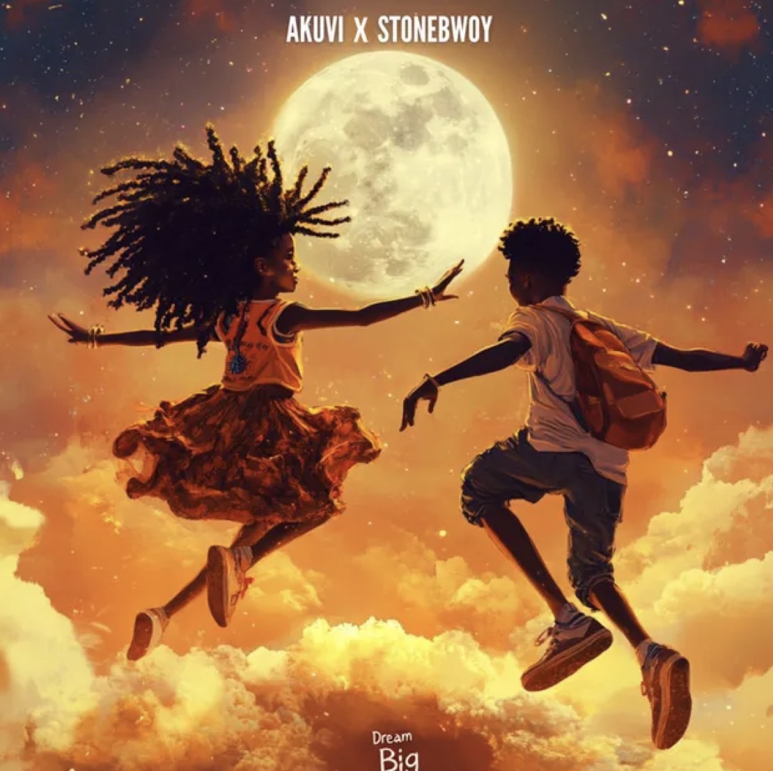 Cover art for Dream Big Akuvi and Stonebwoy