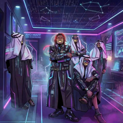 Cover art for God Is Working by Ayo Maff