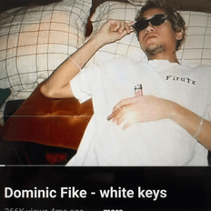 Cover art for White Keys by Dominic Fike