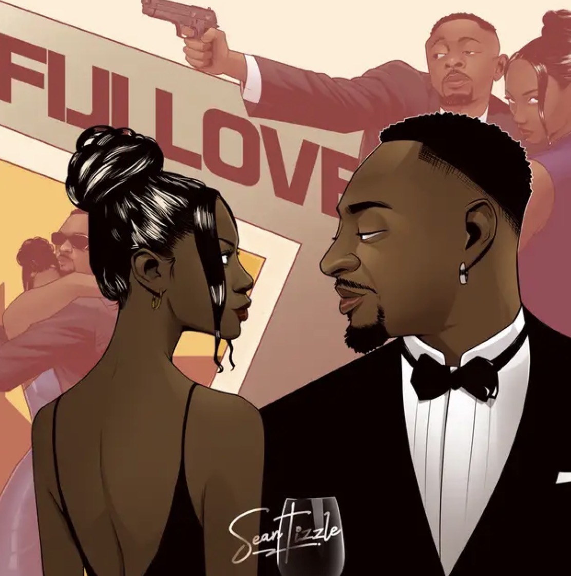 Cover art for Fiji Love by Sean Tizzle