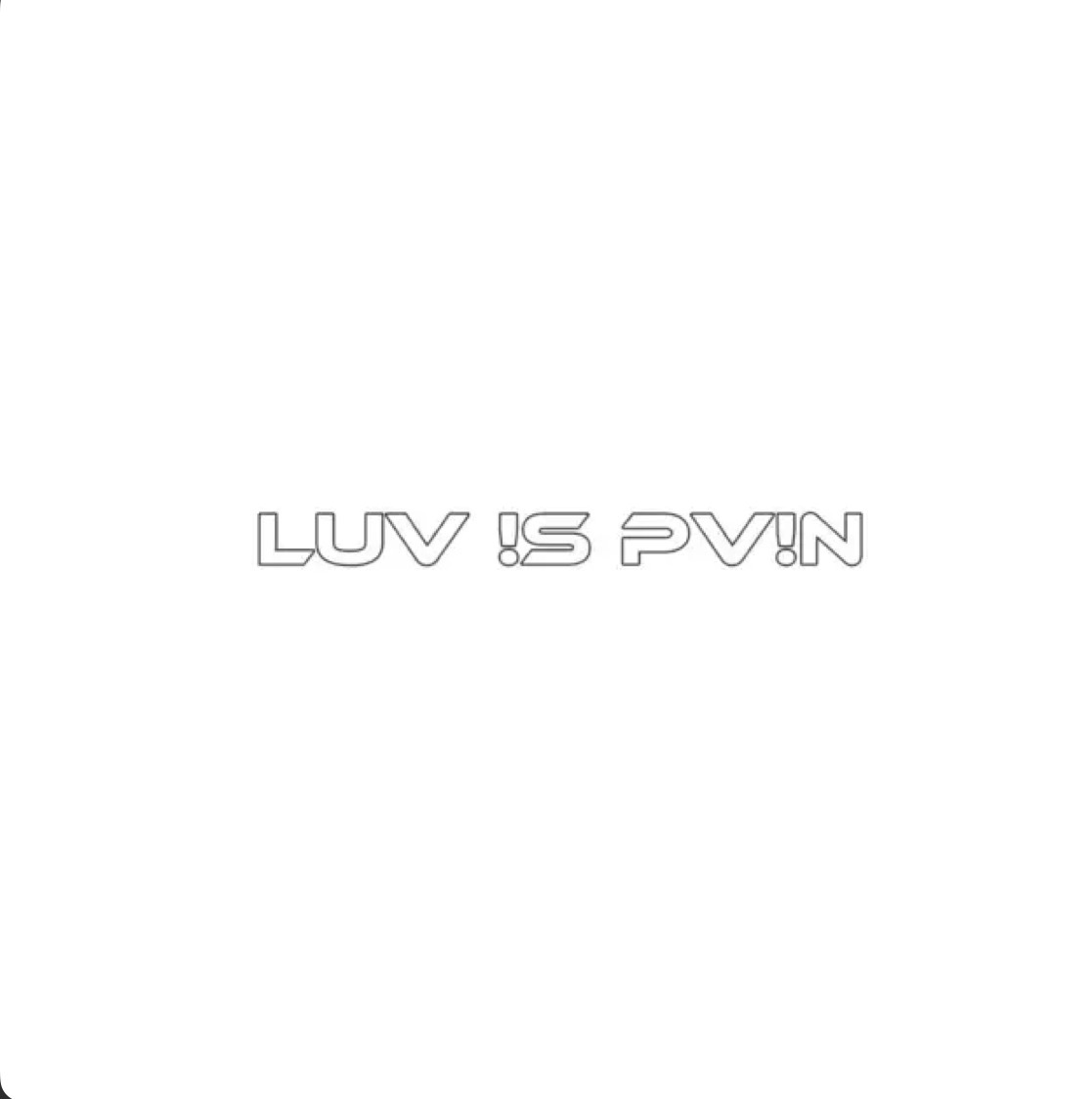 Cover art for Luv is Pain by Lucid