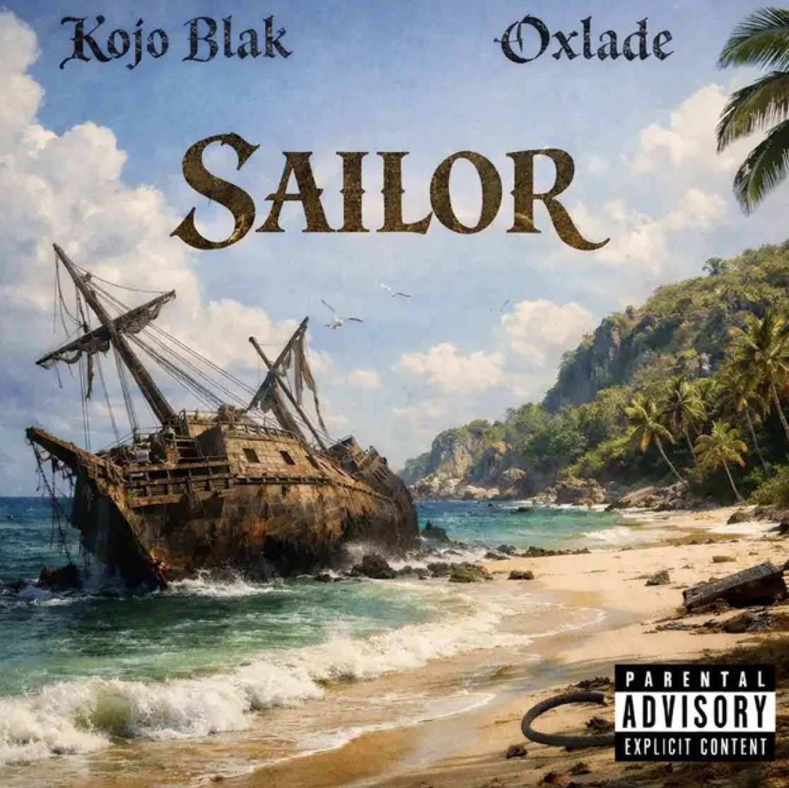 Cover art for Sailor by Kojo Blak and Oxlade