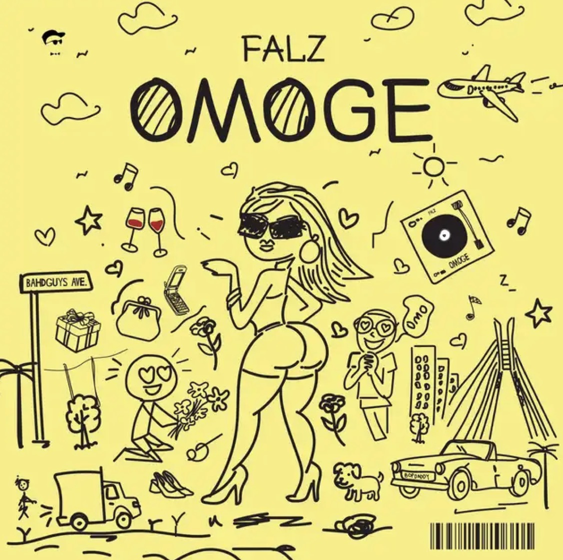 Cover art for Omoge by Falz
