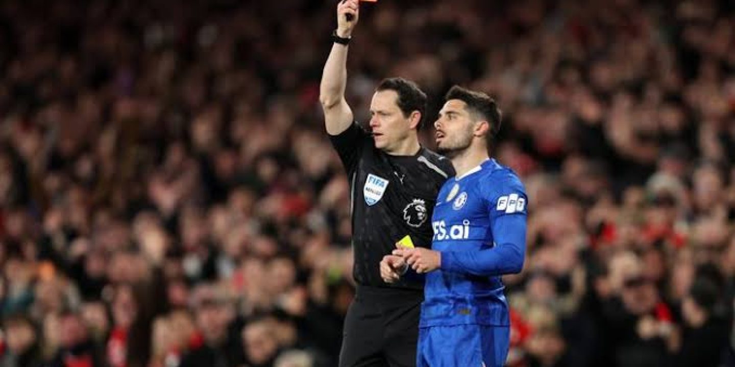 Premier League clubs with the most Red cards in a single season