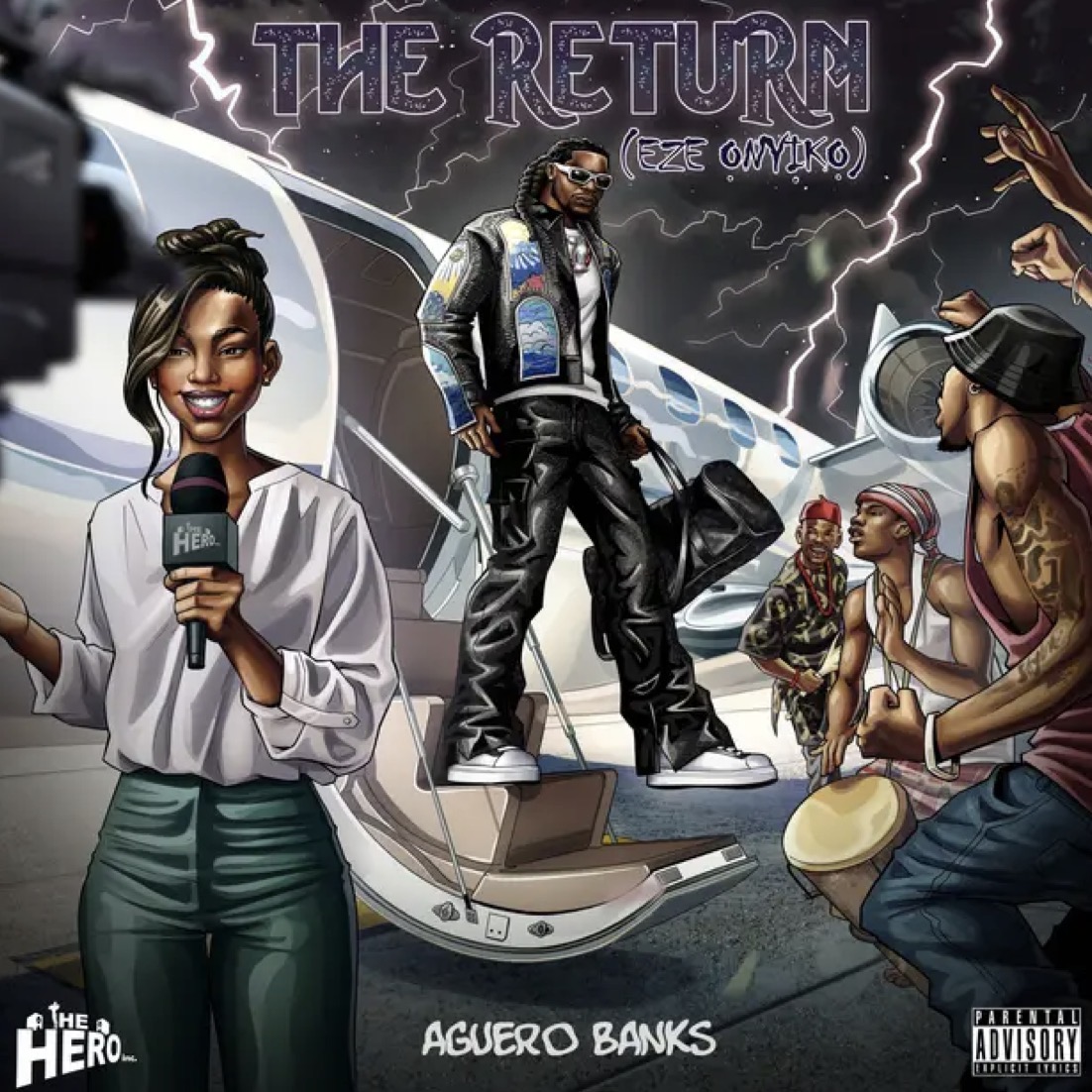 Cover art for The Return Eze Onyiko Album by Aguero Banks