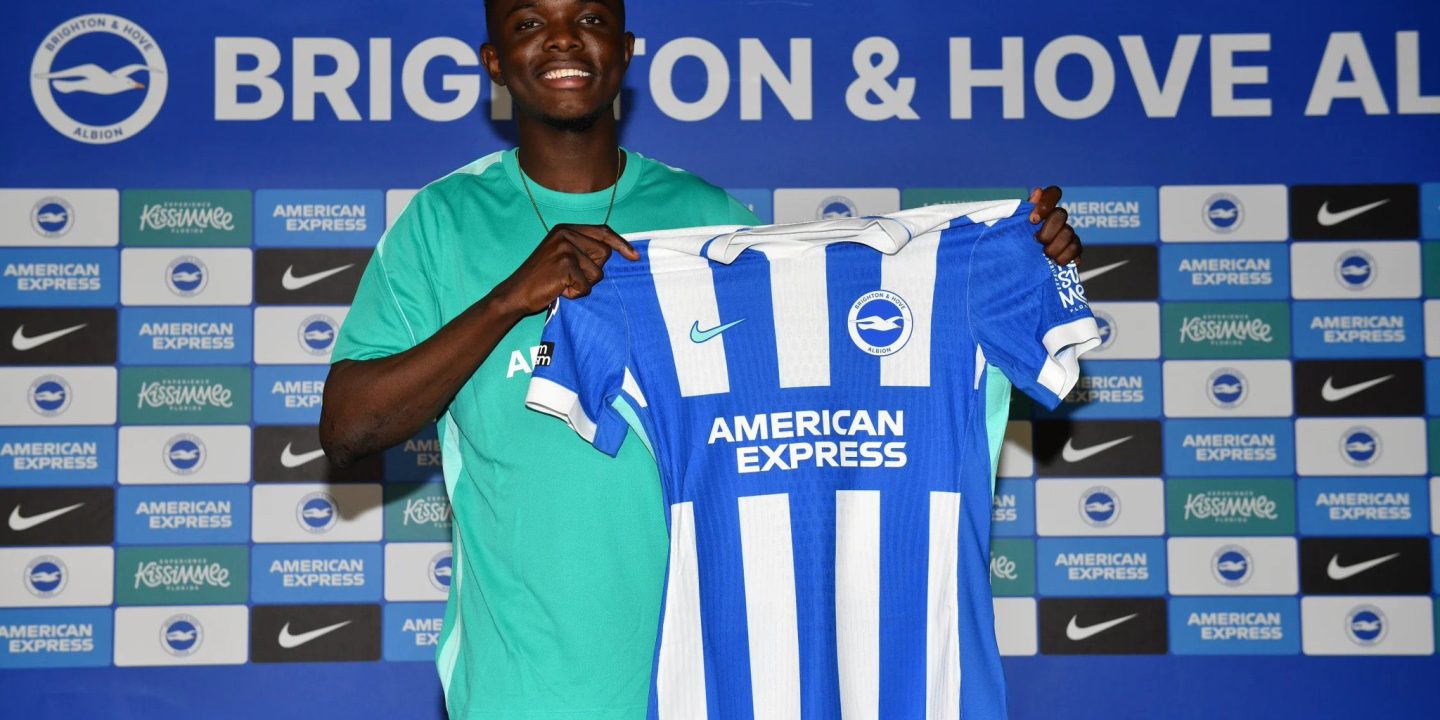 Nigerian teenager joins Brighton and Hove Albion