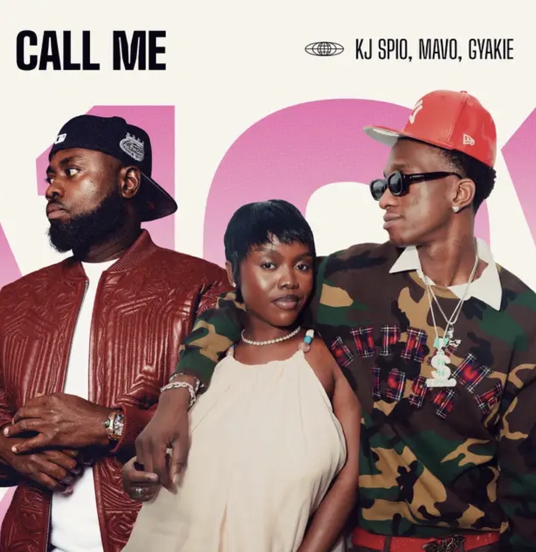 Cover art for Call Me lyrics KJ Spio Gyakie Mavo and Ronaldinho