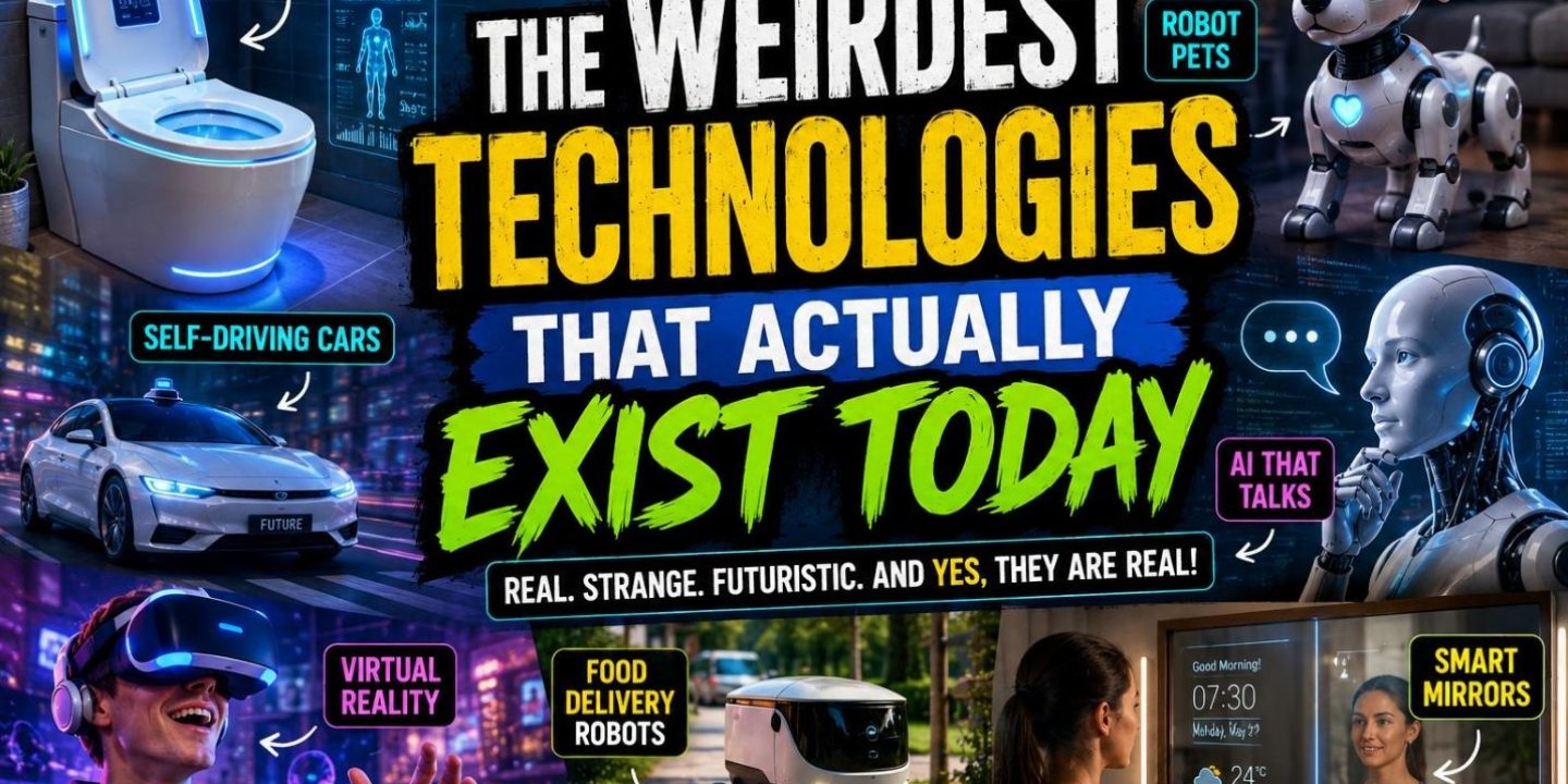 The Weirdest Technologies That Actually Exist Today