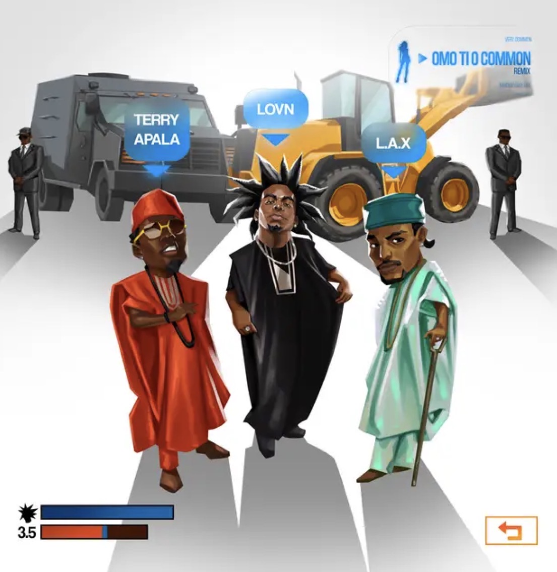 OMO TI O COMMON II Lyrics by Lovn, L.A.X & Terry Apala