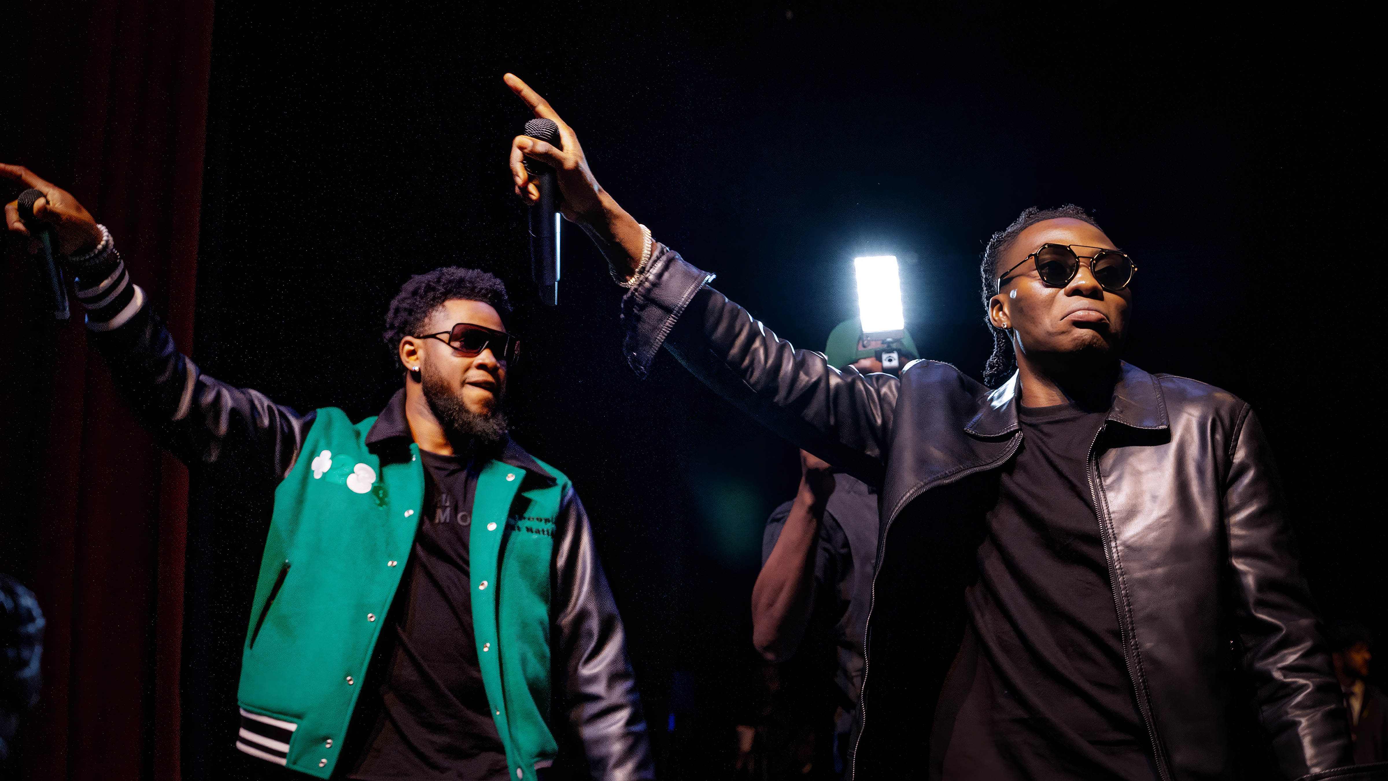 Ossy Brown x Reekado Banks - Performing, London
