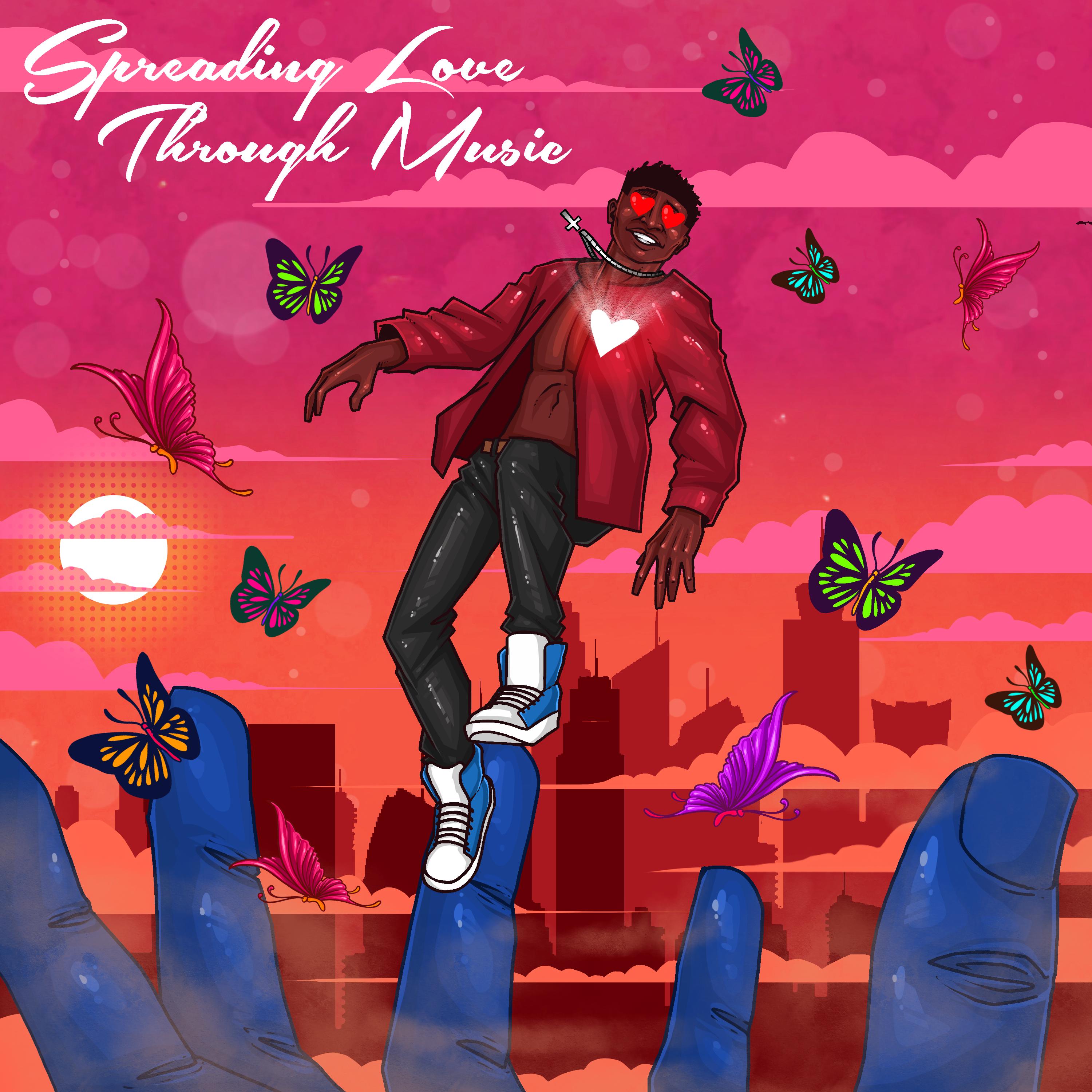 Spreading Love Through Music by Olanrewajumusic Album Cover