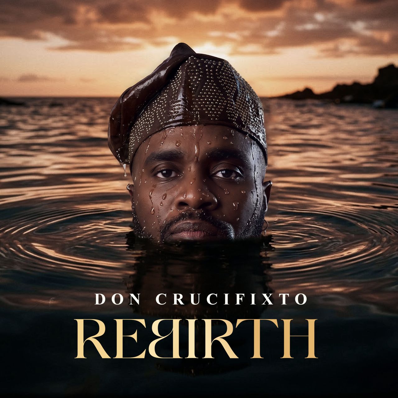 Don Crucifixto on Album REƂIRTH Cover