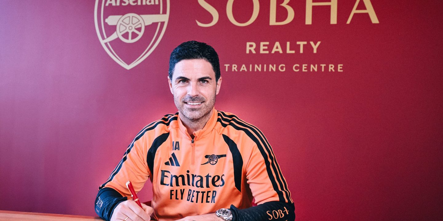 Mikel Arteta commits his future to Arsenal